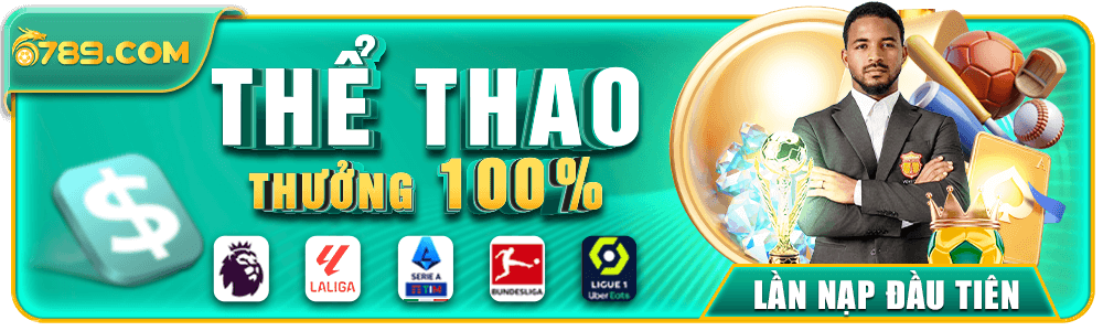 Thể thao thưởng 100% lần nạp đầu